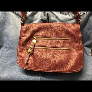 Rossetti Crossbody Leather Bag Brown Brown